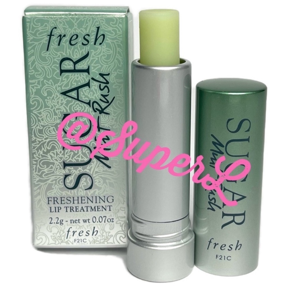 2/$20 NEW Fresh Sugar Mint Rush Lip Treatment Balm Primer Lipstick